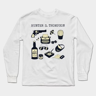 The Things of Hunter S. Thompson Long Sleeve T-Shirt